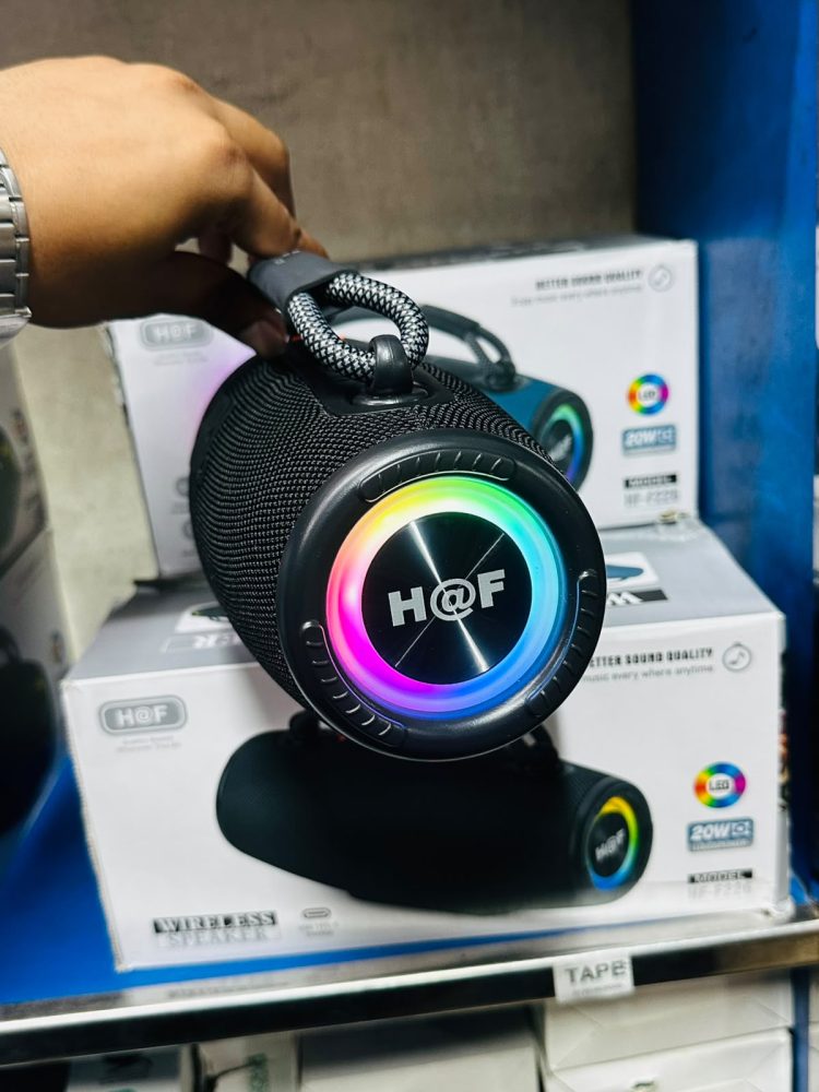 H&F branded wireless (Bluetooth) speaker