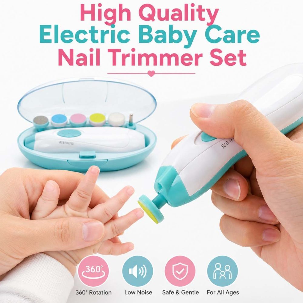 High Quality Electric Baby Care Nail Trimmer Set