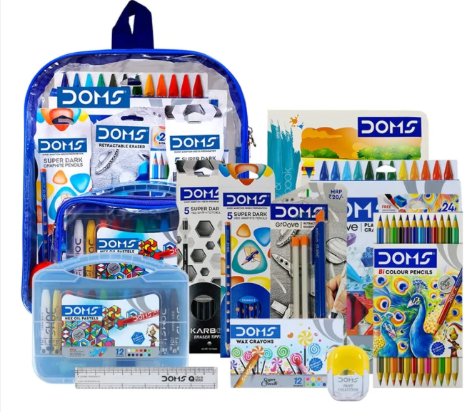 DOMS Smart Combo Kit - Painting , Sketching, Drawing & Learning