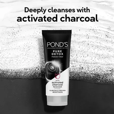 Pond's Face Wash Pure Detox Pollution Clear 100ml