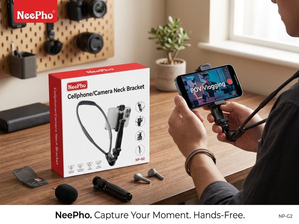 NeePho NP-G2 Cellphone/Camera Neck Bracket