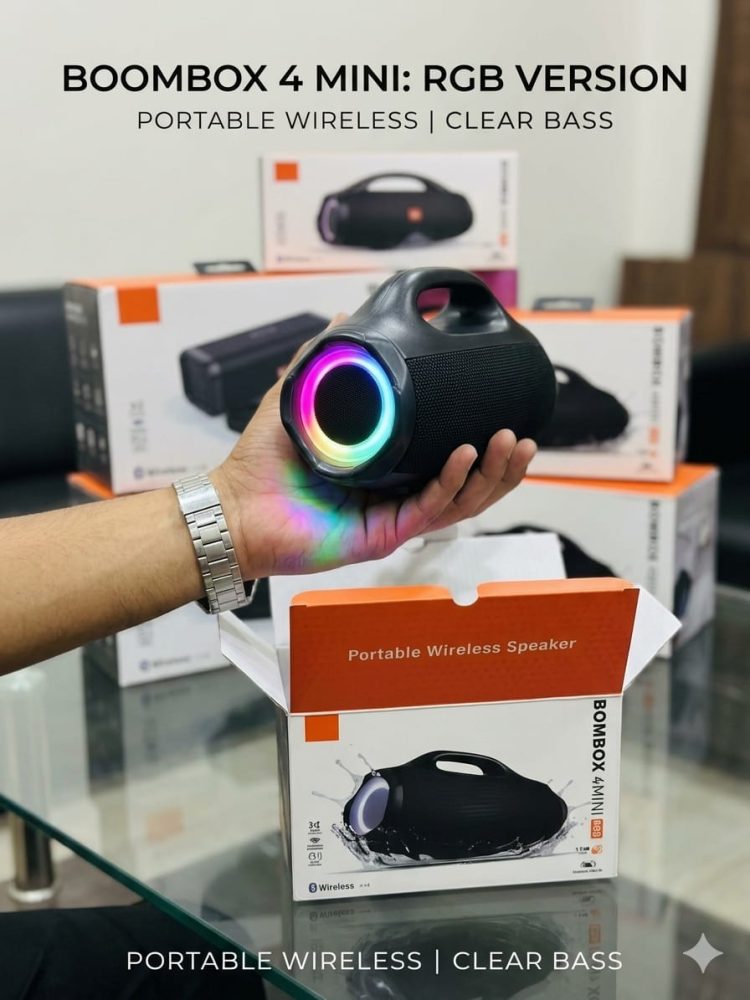 Boombox 4 Mini Portable Wireless Speaker